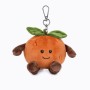 Sweetheart Orange Keychain Bag Charms
