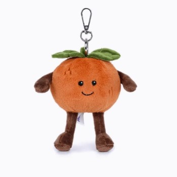Sweetheart Orange Keychain Bag Charms