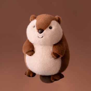Groundhog doll doll cute plush toy gift