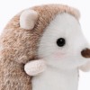 Small hedgehog plush toy companion soothing dolls
