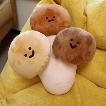 Mushroom plush doll pillow ornament