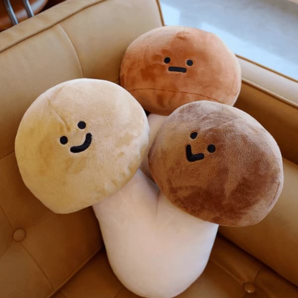 Mushroom plush doll pillow ornament