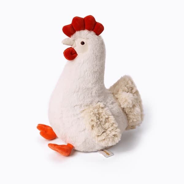 Marshmallow Chick Doll Sleeping Cuddler