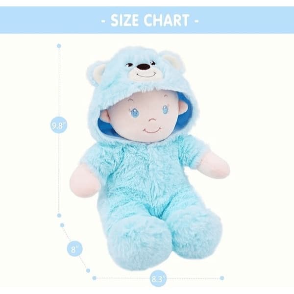 Stuffed Ultra Soft Baby Bear Doll