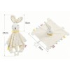 Babies Security Blanket Soft Stuffed Animal Bunny