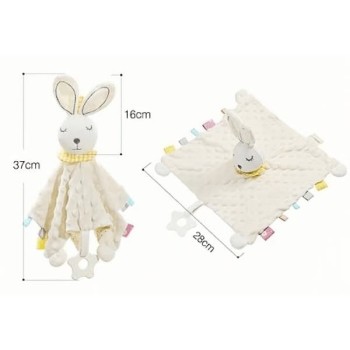 Babies Security Blanket Soft Stuffed Animal Bunny
